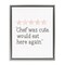 Stupell Industries Cute Chef Funny Rating Floater Framed Canvas Wall Art Design by House Fenway